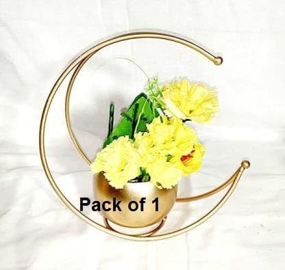 TERRA BLOOM ARTISANS Crescent Style Planter Vessel