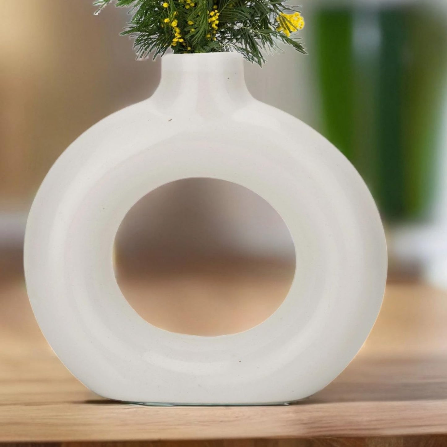 BENAVJI Pots for Plants Lightweight Ceramic Indoor Outdoor Plant Pots
