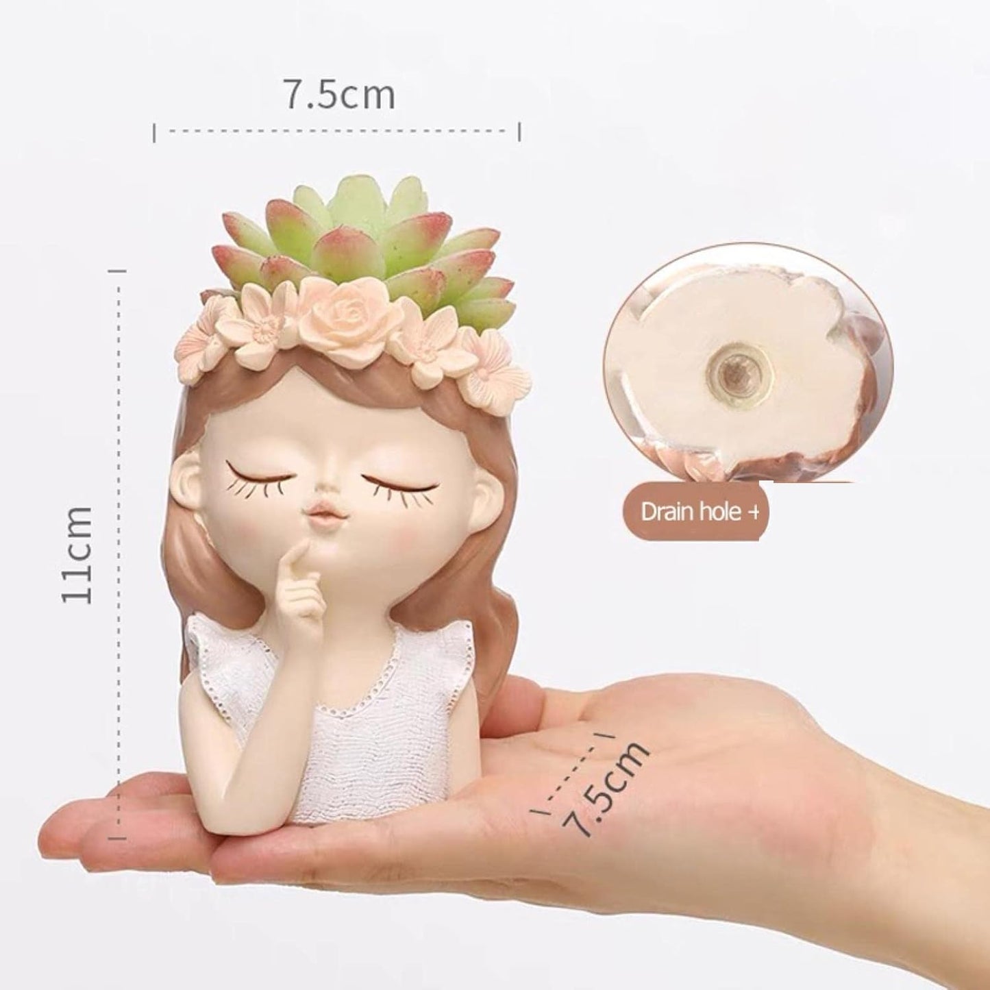 Mystoria Plastic Mushroom Color Changing Multi-Color LED Sensor Flower Night Lamp