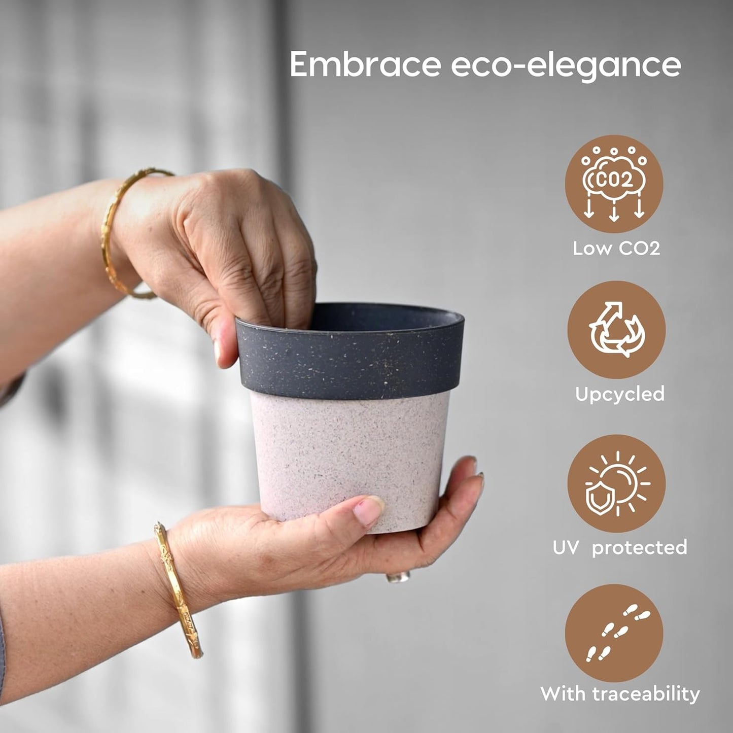 EcoBloom Biodegradable Mini Plant Pots - Sustainable Growing Containers
