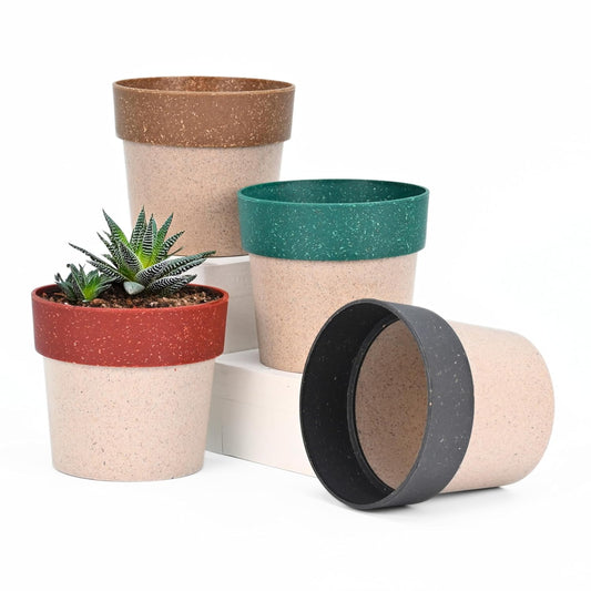 EcoBloom Biodegradable Mini Plant Pots - Sustainable Growing Containers
